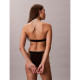 Calvin Klein Γυναικείο μαγιό Halter Triangle Bikini Top - CK Monogram